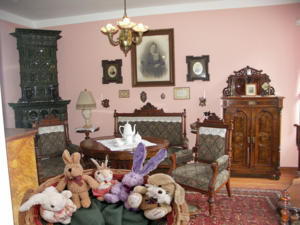 Die Freunde des Osterhasen verstecken sich zu Ostern im Schraube-Museum. &copy;Städtisches Museum Halberstadt