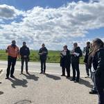 Die Kommission des Kreiswettbewerbes 'Unser Dorf hat Zukunft' wurde herzlich in Ströbeck emp-fangen.