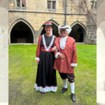Romantischer Abend_Kreuzgang Liebfrauenkirche: Sigrun Nent und Eckart Monzien freuen sich auf den Auftakt des Romantischen Abendspaziergangs. Romantischer Abend_Kreuzgang Liebfrauenkirche: Sigrun Nent und Eckart Monzien freuen sich auf den Auftakt des Romantischen Abendspaziergangs.