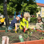 Kleine Gärtner in der Kita Regenbogen Kleine Gärtner in der Kita Regenbogen