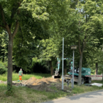  Umrüstung der vorhandenen Straßenbeleuchtung auf moderne LED-Technik, hier in der Gleimstraße