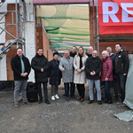 Richtfest für den neuen REWE in der Harzstraße