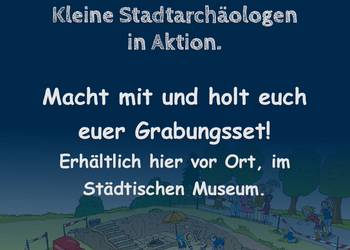 Kleine Stadtarchäologen im Städtischen Museum ©Städtisches Museum Halberstadt