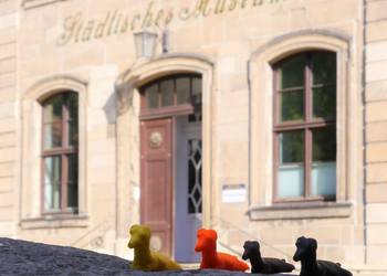 Kleine Stadtarchäologen im Städtischen Museum ©Städtisches Museum Halberstadt