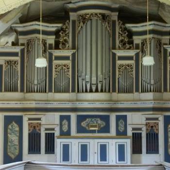 Orgel der Kirche