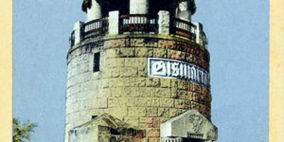 Bismarckturm um 1920 - Ansichtskarte