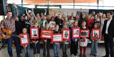 Generalprobe des Halberstädter Weihnachtsliedes in der Kindertagesstätte „Hort Anne Frank“
