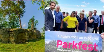 Vorfreude auf das 16. Parkfest im Landschaftspark Spiegelsberge ©Stadt Halberstadt / Nancy Wesemeier