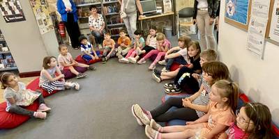 Wer wird wohl den Malwettbewerb gewinnen? &copy;Stadtbibliothek Halberstadt