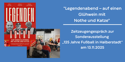 'Legendenabend – auf einen Glühwein mit Nothe und Katze' ©Stadt Halberstadt 'Legendenabend – auf einen Glühwein mit Nothe und Katze' ©Stadt Halberstadt