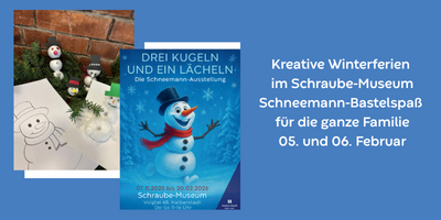 Kreative Winterferien im Schraube-Museum &copy;Stadt Halberstadt