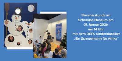 Flimmerstunde im Schraube-Museum &copy;Städtisches Museum