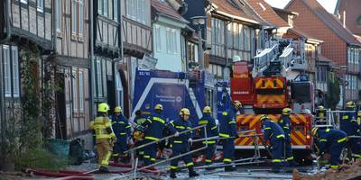 THW-Einsatz in Quedlinburger Altstadt &copy;THW Ortsverband HBS