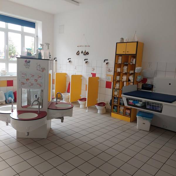 Waschraum Krippe &copy;Stadt Halberstadt