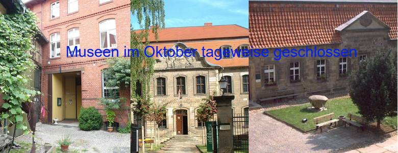 Museen im Oktober tageweise geschlossen