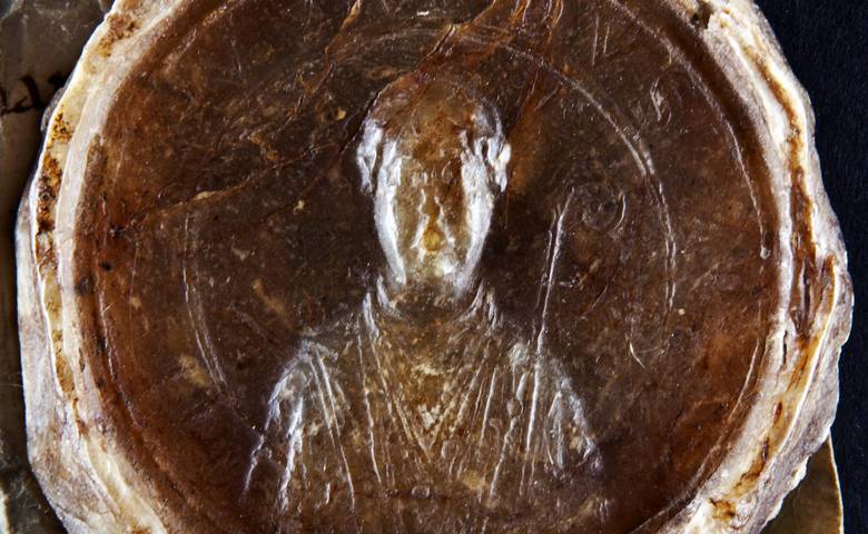 Siegel Bischof Hildiwards von Halberstadt (968–996), Landesarchiv Sachsen-Anhalt (U 5, IX Nr. 1b). ©Städtisches Museum Halberstadt Siegel Bischof Hildiwards von Halberstadt (968–996), Landesarchiv Sachsen-Anhalt (U 5, IX Nr. 1b). ©Städtisches Museum Halberstadt